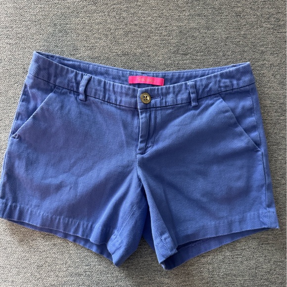 Lilly Pulitzer Textured Callahan Shorts Size 2 - Picture 1 of 4